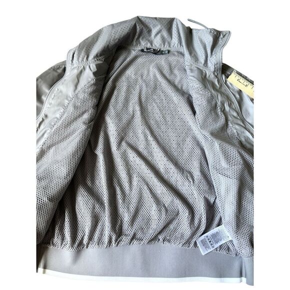 Stella McCartney x Adidas Barricade Bomber Full Zip Jacket size S Gray Silver - Picture 13 of 15